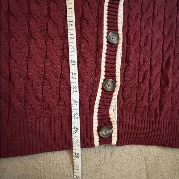 NWT Old Navy Women's Burgundy Oversized Sweater - Picture 7 of 7